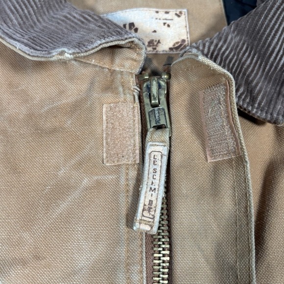 CE Schmidt Jacket Mens 2XLT‎ Brown Duck Canvas Barn Chore Distressed Workwear - Picture 12 of 16